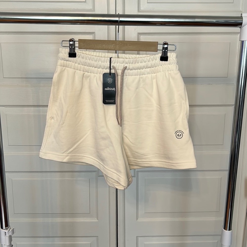 Allbirds Natural White Camp Shorts